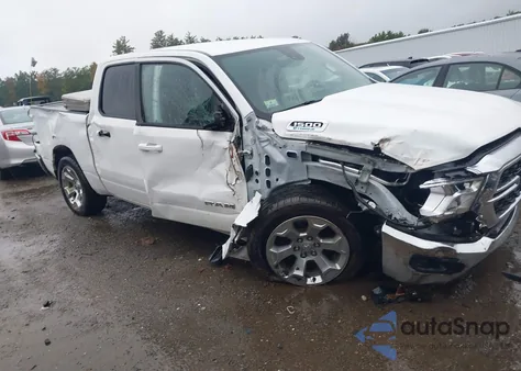 2022 Ram 1500 Big Horn 4X4 5'7 Box z USA, uszkodzony, nr VIN 1C6RRFFG7NN417265